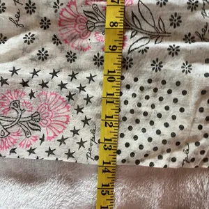 Free People Boho Hippie Lightweight Fabric Small Useable Sling Shopping Tote Bag thumbnail 3