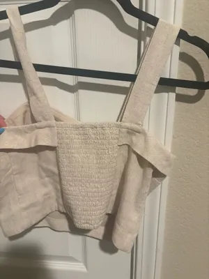 American eagle linen top thumbnail 2