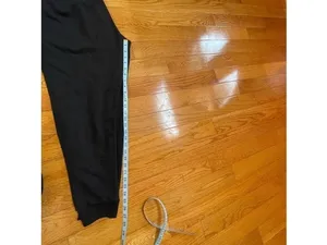 Victoria's Secret Black Loungewear sweatpants w embellishments Sz M Casual thumbnail 7