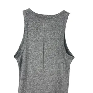AG Adriano Goldschmied XS Gray Marled Tank Top Sleeveless Stretch Minimalist thumbnail 4