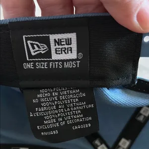New Era Blue and Purple Snapback Hat thumbnail 6