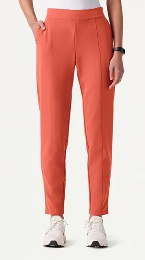 Lio Tapered 5-Pocket Scrub Pant in Color Terra Size M thumbnail 1