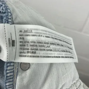 Abercrombie & Fitch the ankle straight ultra high rise curve love light jean thumbnail 5