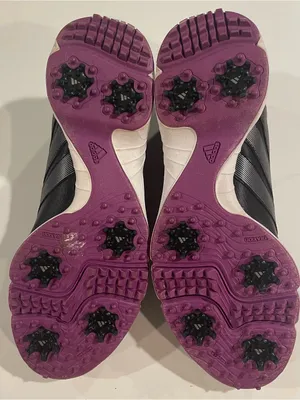 Adidas Response Light Golf Shoes Women’s 9 Black Purple thumbnail 8