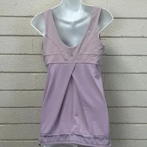 Lululemon Run: Tame Me Tank Rose Quartz size 8 thumbnail 7