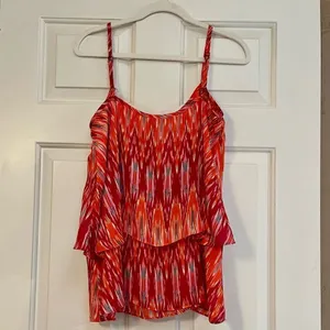 Calvin Klein Jean Layered Adjustable Tank Top Large thumbnail 3