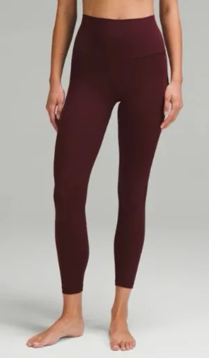 Lululemon Align Leggings Size 4 Garnet Burgundy thumbnail 1