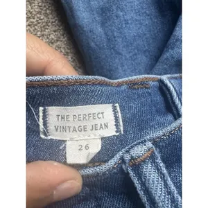 Madewell Woman's The Perfect Vintage Jeans Size‎ 26 High Rise thumbnail 4