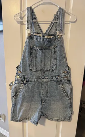 Cotton On Overalls Shorts thumbnail 1