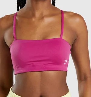 Gymshark Bandeau Sports Bra thumbnail 1