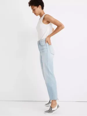 Madewell Wide-Leg Cropped Slim-Fit Jeans AN325 Size 30 thumbnail 5