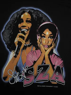 SZA tshirt Black Size XL thumbnail 2