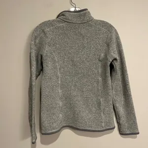 Patagonia Better Sweater 1/4 Zip Pullover Jacket Gray Fleece Womens Small thumbnail 2