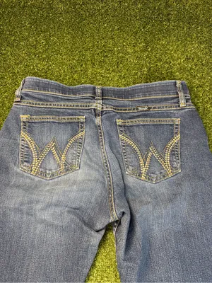 Wrangler QBaby Ultimate Riding Boot Cut Jean with Cool Vantage Embroider 9/10x34 thumbnail 6