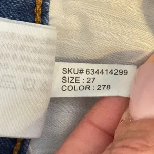 569 | Abercrombie & Fitch‎ Simone Womens 27 4R High Rise Slim Jeans Blue thumbnail 7