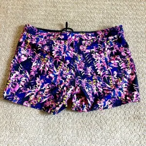 Hurley Pink Abstract Floral Boardshorts thumbnail 2