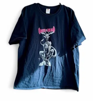Fruit of the Loom Vintage Days Of The Dead Short Sleeve Graphic Tee thumbnail 1