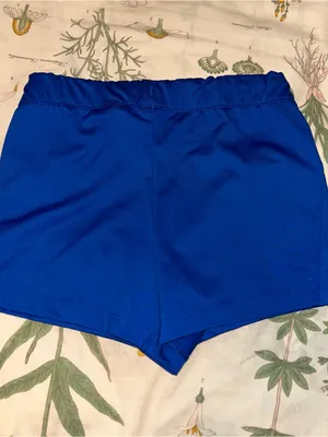 Nike Blue Running Shorts with Grey Drawstring thumbnail 3