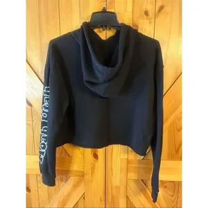 Lane Seven Women’s Cropped Black Moab Graphic Hoodie Size Small (5657) thumbnail 5