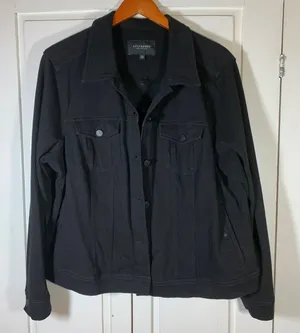 Liverpool‎ Los Angeles Black Stretch Denim Style Jacket XXL Womens Minimalist thumbnail 1