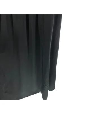 Halara Everyday Midi Chill Dress-La Land Pockets Black M thumbnail 5
