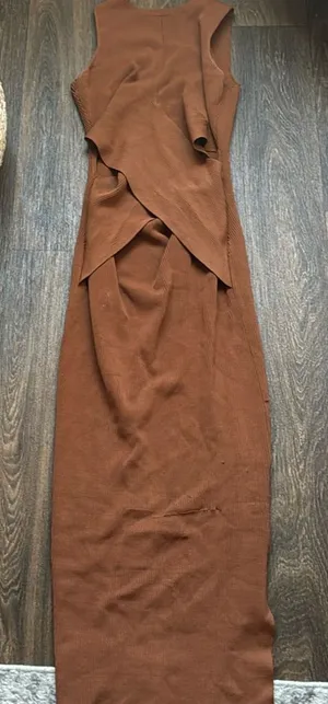 SIR BROWN MAXI DRESS Size undefined thumbnail 1