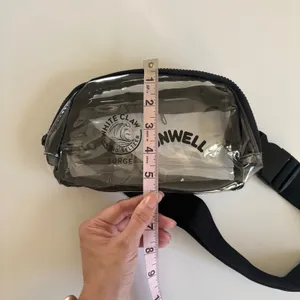 Alex Cooper Unwell x White Claw Black & Clear Fanny Pack Stadium Ready Bag thumbnail 4