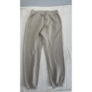 Nike Sportswear Essential Women's Fleece Pintuck Jogger Pants Khaki Large 4425 thumbnail 2