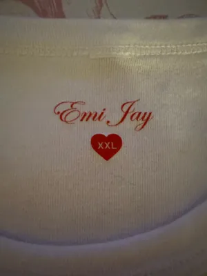 Emi Jay Shirt White Size XXL thumbnail 2