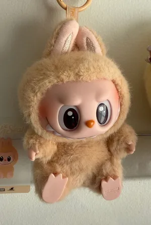 Labubu Have a Seat Baba Pop Mart Brown thumbnail 1