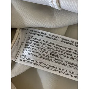 MNG Mango Women's White Cream Ivory Sleeveless Full Zip Blouse Shirt Top Size M thumbnail 6