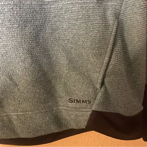 Simms Fishing Rivershed Womens M Green Fleece Lining Pockets Outdoor Casual pull thumbnail 5