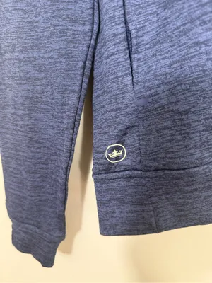 NWT Peter Millar Peter Millar Women's Navy Maven Full-Zip Hoodie Blue thumbnail 7
