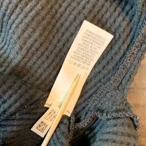 OFFLINE by Aerie‎ Waffle Knit Henley Top Long Sleeve Thumb Hole Small Cozy thumbnail 8