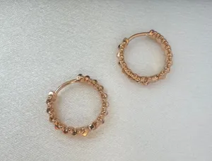 15mm Small Hoop Earrings for Women thumbnail 1