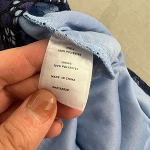 About Us Women's Angeline High Low Mermaid Ruffle Dress In Indigo Size XS NWT thumbnail 12