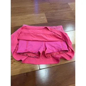Lululemon Pace Setter Skirt Womens Pink Pleated Running Tennis Skort LW8AC6R 4 thumbnail 5
