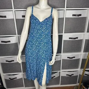 Princess Polly Georgia Midi Dress Navy Lower Impact Size 4 thumbnail 2