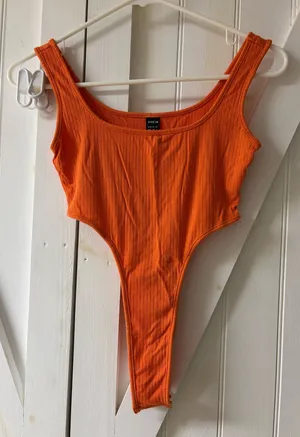 shein hi cut legged bodysuit thumbnail 1