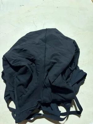 Aerie offline Black Spaghetti Strap tennis Dress built in shorts large thumbnail 8