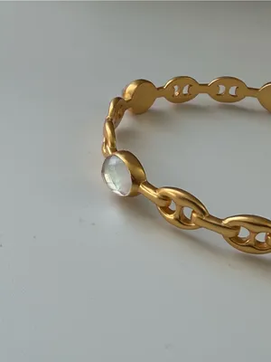 NWOT Julie Vos Gold Bracelet thumbnail 12