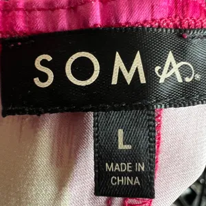 Soma Pink Leopard Print Tank Top Y2K 2000s Festival Coquette Large‎ thumbnail 4