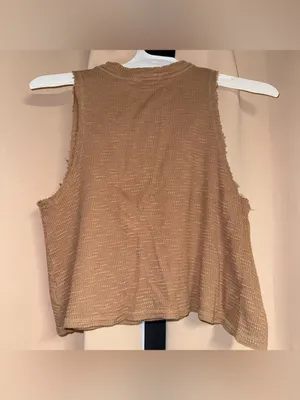aerie brown tank top thumbnail 2