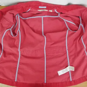 LL Bean Shooting Styled Red Corduroy Jacket XS thumbnail 3