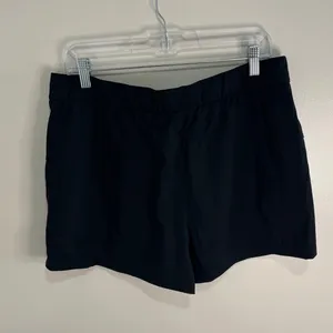 CRZ YOGA Womens Black Athletic Running Shorts Size XL Drawstring Pockets thumbnail 3