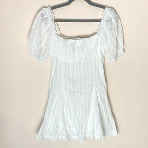 Hello Molly Beauty Beyond Measure white mini dress thumbnail 2