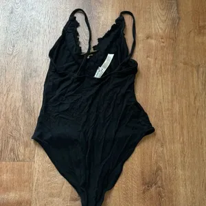 Free People Intimately Black Bodysuit Women’s Small thumbnail 4