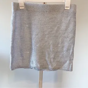Wild Fable Sequin Mini‎ Skirt Light Aqua Blue thumbnail 2
