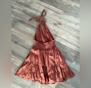 Idem Ditto Dress Ruffle Pink thumbnail 6