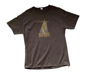 Vintage Late 70s / early 80s Brown Grunge T-Shirt 🔥 thumbnail 1